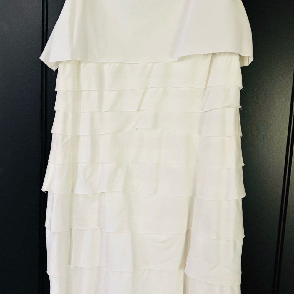 Alfani White Top with Black Trim